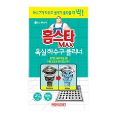 홈스타 맥스 욕실바닥 하수구 클리너, 450ml, 12g, 1개