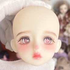 MJDBJD 6分BJD改妝娃娃頭 手繪娃娃頭 3D改妝, 1個, M6,素體（送手組）
