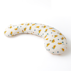 Hugsie 涼感樂遊維尼系列孕婦枕【金寶貝】側睡枕 月亮枕, 舒棉款, 舒棉款(170x45cm)