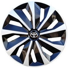 모델3 16인치 KY 실버 차량 14 자동차 벤츠 13인치휠커버 전기차 휠캡 적용 휠튜닝, 15인치 실버 블랙, 1개