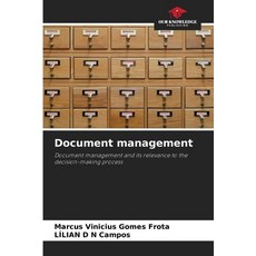 (영문도서) Document management Paperback, Our Knowledge Publishing, English, 9786207698141