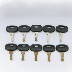 [호환제품] 중장비 JCB Bomag Volvo New Holland Terex Skytrack용 10 PCS 키