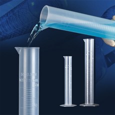 로로네 매스 실린더 플라스틱 메스실린더10ml, 50ml