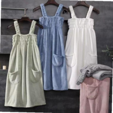 골프가운 골프목욕가운 샤워가운 실크 사우나 바스로브 골프웨어