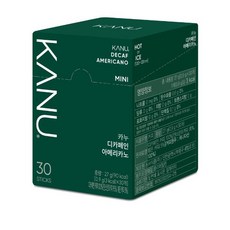 맥심 카누 디카페인 미니 0.9g 30T 동서식품, 900mg, 30개입, 1박스