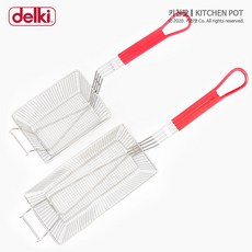 튀김 바스켓 소 대 치킨 후라이드 사각 바구니 린나이 튀김기 튀김망 업소용 식당, 옵션01) 튀김 바스켓 [소], 튀김 바스켓, 소