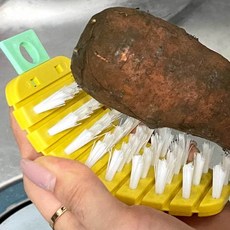 (쏘어링팜)전복손질 아채 세척솔 당근브러쉬, 1개, 기본1, 상세페이지 참조