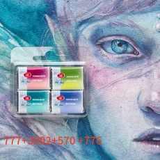 2025 화이트 나이트 12색 단색 수채화 빗물 색상 마스터 미술 대학생 여행용 휴대용 미술 용품, 02 C-4 colors