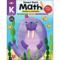 Smart Start: Math Stories and Activities Kindergarten Workbook, Evan Moor Educational Publi...
