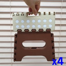 접이식 스툴 의자 소 x4개 간이의자 휴대용의자, 단품, 본상품선택, 4개
