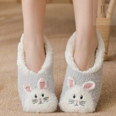 마깡몰 복슬복슬 기모 덧신 225~250mm 햄스터 기모덧신실내화