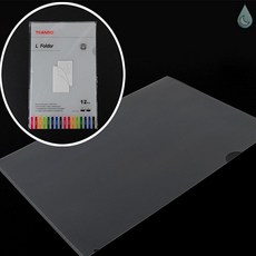 금비가 A4 L자 투명 파일홀더 12개입 서류보관