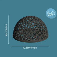 수족관 새우 동굴 어항 은신처 베타 물고기 번식 은신처 모듈형 장식용 쉼터, 1개