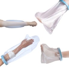 이디타 팔 다리 손 발목 샤워 목욕 깁스 방수커버, 1개, 깁스방수커버_짧은팔 대인