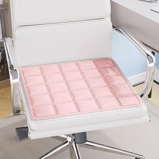 여름 시원한 아이스 쿨방석 의자 쿨매트 핑크 통풍방석 벌집방석 냉감