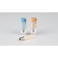 LED 콘 벌브 E14 4.2W 미니램프, 전구색, 5개, 전구색