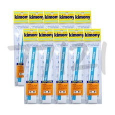 키모니 하이 소프트 레전드 오버그립 타이어 KGT138, WH (흰색), 10개