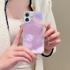 디어블루 퍼플스페이스 아이폰 케이스 16 15 14 13 pro promax 프로 프로맥스