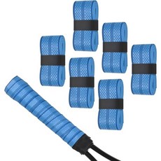 땀 흡수 그립 오버그립 테니스 소모품 골프 랩 테이프 PU 골프/라켓볼/배드민턴용 미끄럼 방지, Blue