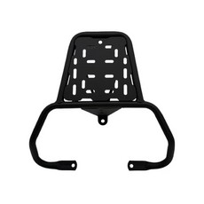 SUZUKI SUI 耐重後貨架組合 外送包架 機車後貨架 行李架, 鐵架 / 黑色, SUZUKI 鈴木SUI125 專用後架 風格鋼板 耐重。後貨架 漢堡架 鋁箱