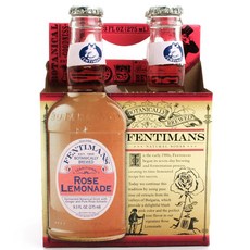 FENTIMANS 英國氣泡飲 玫瑰檸檬味, 4件, 275ml