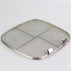 A02M-스플래터 방지 스크린 및 실리콘 가스켓 조합 교체 Ninja Air Fryer 실내 그릴용 재사용 가능한 배플, 01 Black, 1개