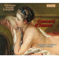 [CD] Il Gardellino 텔레만 / 비발디 / 폰젤: 사랑의 협주곡집 (Telemann / Vivaldi / Ponseele : Concerti D'Amore)