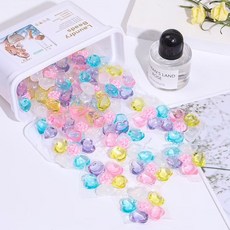 洗衣凝珠收納盒, 7合1【玫瑰花香】一入35顆, 1個