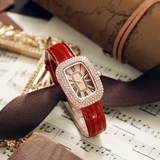 女士方形手錶，時尚氣質，輕奢百搭款