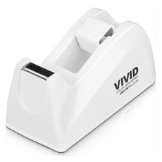 모하코 2중커터 테이프 디스펜서, 화이트, 1개