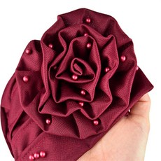 초초맛트 화사한 비즈장식 꽃모자 여성꽃모자