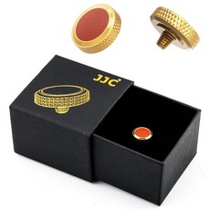 JJC 디럭스 나사식 소프트버튼 SRB-DGD-D 브라운/선물, 1개, 단품