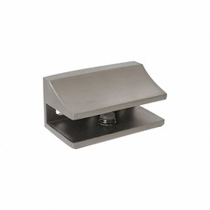 蝴蝶衛浴 304不鏽鋼玻璃平台夾(單個)浴室玻璃置物架固定座.玻璃咬合固定座.不鏽鋼平台夾.玻璃夾, 1個, 304平台夾