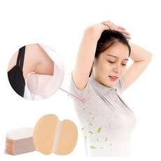 겨드랑이 땀흡수 스티커 패치 겨땀 티셔츠 접착 부착형 의류 패션 데오패드, 1개