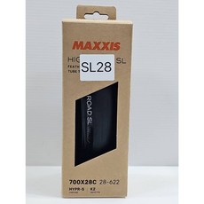 新款 MAXXIS HIGH ROAD SL FEATHERWEIGHT RACING TUBE TYPE 28 外胎, 1個, NEW SL 28C 輕量外胎-黑色*1