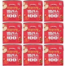 한국야쿠르트 하루야채 밸런스100 레드 140ml 6개