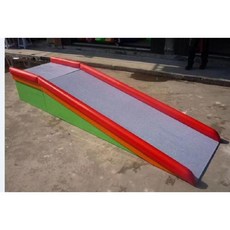 감각통합 그네 기구 실내놀이 발달 키즈카페 훈련 통합 비행 놀이, 살구 슬라이드 310x82x55-T67