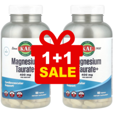 KAL 타우린산 마그네슘 타우레이트 플러스 400mg, 2개, 180정
