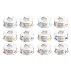 RICH.C Fresh can 健康養生主食機能罐80g貓罐頭, 1個, 隨機混搭,24罐組(超取限1箱)