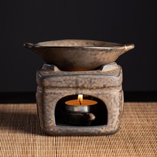 陶瓷薰香爐 醒茶器, 1個, 醒茶爐(福),仿古