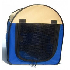 하우스 강아지 텐트 동굴집 반려견 애견 중형견 캠핑용 조립식, 1개, 블루 텐트