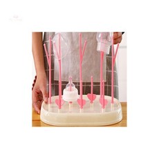 젖병 물병 플라스틱 건조대 넉넉한 수납 육아템