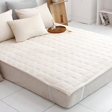 Beaumonde 超細纖維 New Soul 絎縫墊, 奶油米色