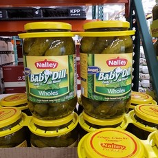 코스트코 낼리스 베이비 딜 피클 1L /1개 단품, 2개
