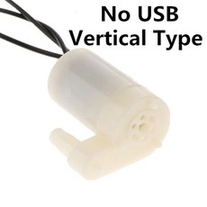 USB 5V 저전압 소형 워터 펌프 미니 잠수정 매우 조용한 Usb 수경 야채 심기 공예 분수, Vertical Type, 1개