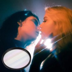 스마트폰망원렌즈 휴대폰카메라렌즈 줌렌즈 단안 망원경, vivo X200 Ultra, 1개, 컬러풀 롱라인 헤어라인 필터 67mm