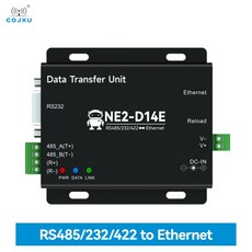 이더넷 직렬 서버 모드버스 게이트웨이 POE 전원 공급 장치 DC8 28V TCP RTU MQTT CDEBYTE NE2 D14E RS485 RS232 RS422, 한개옵션0