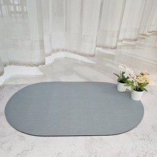 브링지 1+1+1 빨아쓰는 규조토 발매트 욕실 주방 논슬립매트, 블루 1+1+1