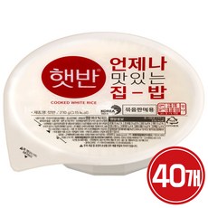 제트스카이 CJ 햇반, 210g, 40개