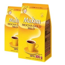 마켓마고 모카커피리필300gX2 라떼커피, 300g